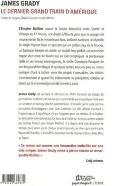 Le dernier grand train d'Amérique, James Grady
