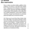 Le destin des souvenirs, Italo Svevo
