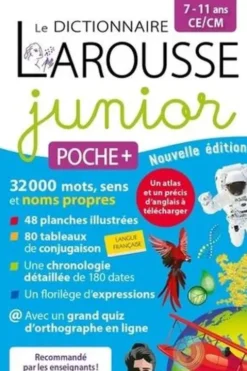 Le dictionnaire Larousse junior poche plus CE/CM