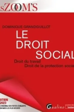 Le droit social. Droit du travail, Droit de la protection sociale, Edition 2022-2023, Dominique Grandguillot