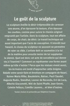 Le goût de la sculpture, Delphine Chaume