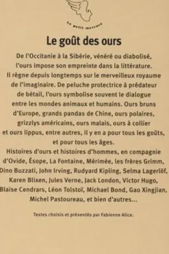 Le goût des ours, Fabienne Alice
