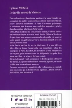 Le jardin secret de Violette, Lyliane Mosca