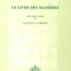 Le Livre des Manières, Etienne de Fougères