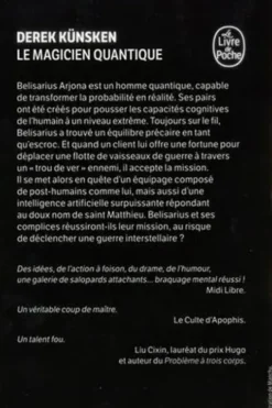 Le magicien quantique, Derek Künsken