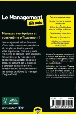 Le management pour les nuls, Bob Nelson