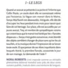 Le manoir de la fiancée disparue Tome 1 : Le legs, Nora Roberts