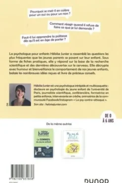 Le manuel de survie des parents. Décrypter et accompagner l'enfant de 0 à 6 ans, Héloïse Junier