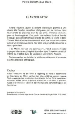 Le moine noir. Suivi de Volodia et Une morne histoire, Anton Tchekhov