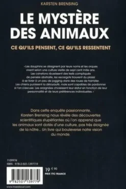 Le mystère des animaux. Ce qu'ils pensent, ce qu'ils ressentent, Karsten Brensing
