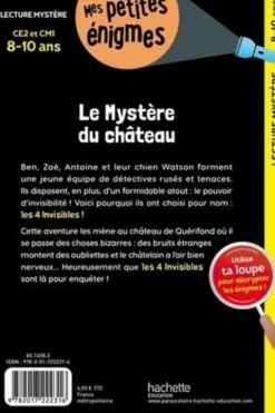 Le Mystère du château CE2 et CM1. Avec une loupe à détacher, Henriette Wich