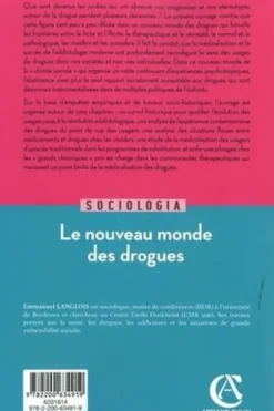 Le nouveau monde des drogues. De la stigmatisation à la médicalisation, Emmanuel Langlois