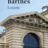 Leçon. Leçon inaugurale de la chaire de sémiologie littéraire du Collège de France prononcée le 7 janvier 1977, Roland Barthes