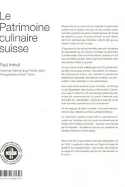 Le Patrimoine culinaire suisse, Paul Imhof