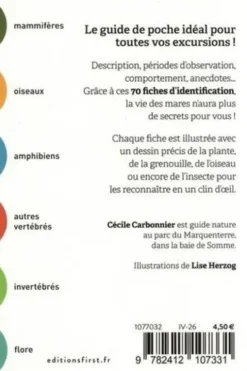Le petit guide de la mare. 70 espèces à observer, Cécile Carbonnier