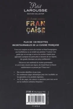 Le Petit Larousse, la bonne cuisine française. Edition collector