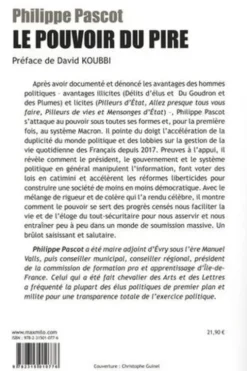 Le pouvoir du pire, Philippe Pascot