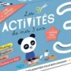 Les activités de mes 3 ans. Contient 1 livre, 4 craies à la cire, 1 emporte-pièce 3, 1 tampon préencré, 1 grande frise à colorier, Sébastien Pelon