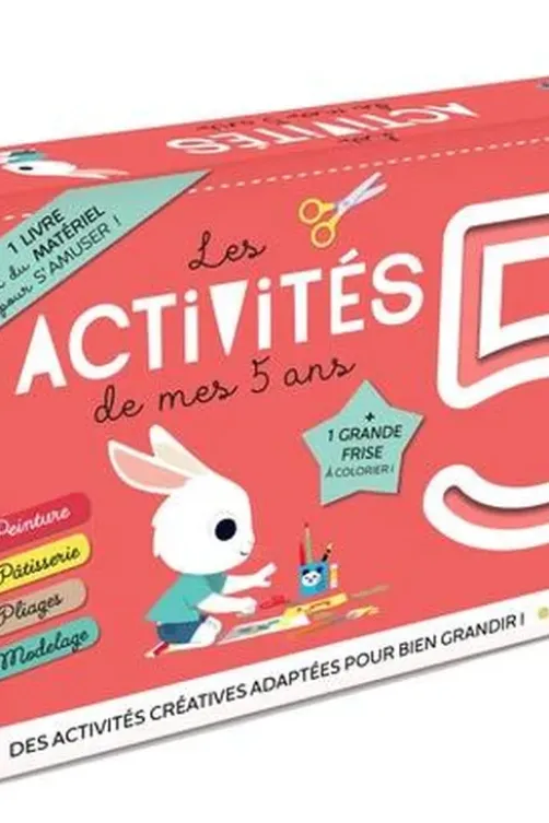Les activités de mes 5 ans. 1 livre et du matériel pour s'amuser !, Isabelle Bochot