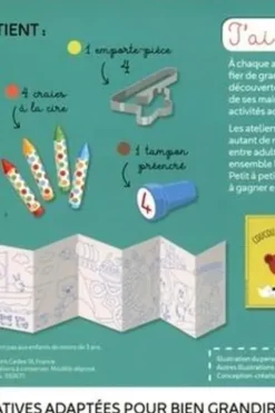 Les activités de mes 4 ans. 1 livre et du matériel pour s'amuser !, Isabelle Bochot