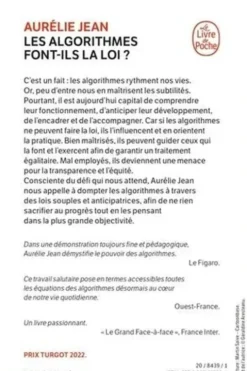 Les algorithmes font-ils la loi ?, Aurélie Jean