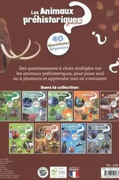 Les animaux préhistoriques, Christine Baillet