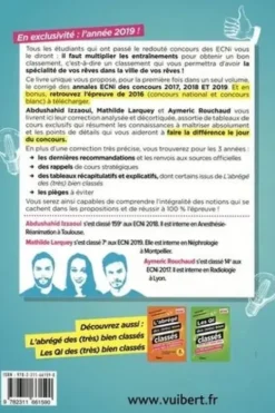 Les annales des (très) bien classés ECNi 2017-2018-2019. Les 54 dossiers corrigée, commentés et analysés, 2e édition, Abdushahid Izzaoui