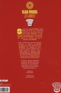 Les années Future Shocks L'intégrale, Alan Moore