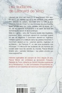 Les audaces de Léonard de Vinci, Pascal Brioist
