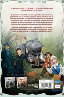 Les Aventuriers du Rail, le livre d'énigmes. Explorez le monde à travers 100 énigmes déraillées, Alan R. Moon