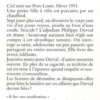 Les brumes de décembre, Daniel Cario
