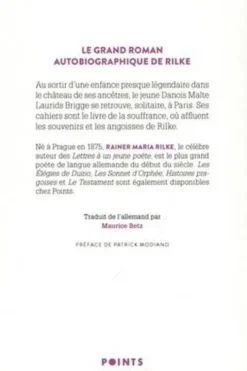 Les cahiers de Malte Laurids Brigge, Rainer Maria Rilke