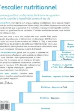 L'escalier nutritionnel. Le deuxième front, Pierre Dukan
