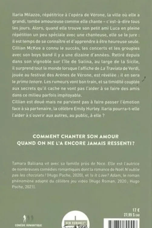 Les chagrins d'amour font de belles chansons, Tamara Balliana