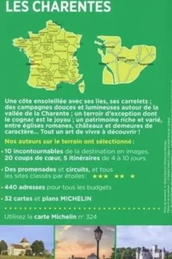Les Charentes. Edition 2020, Michelin
