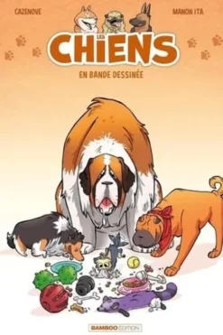 Les chiens en bande dessinée Tome 1 : Avec un cahier pédagogique, Christophe Cazenove