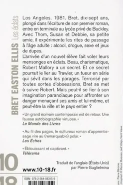 Les éclats, Bret Easton Ellis