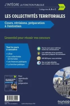 Les collectivités territoriales. Cours, révisions, préparation à l'entretien, Edition 2024, Odile Meyer