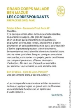 Les Correspondants, Grand corps malade
