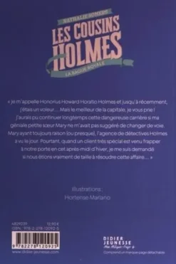 Les Cousins Holmes Tome 1 : La Bague royale, Nathalie Somers