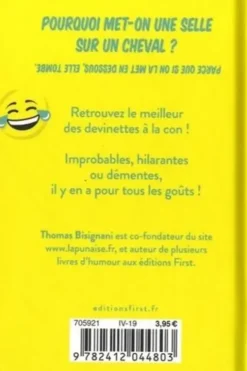 Les devinettes à la con, Thomas Bisignani