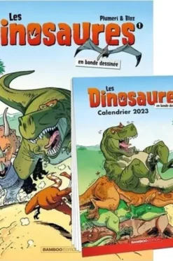 Les dinosaures en bande dessinée Tome 1 : Avec le calendrier 2023 offert, Arnaud Plumeri