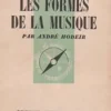Les formes de la musique, André Hodeir