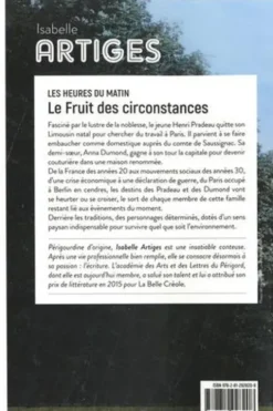 Les heures du matin Tome 2 : Le Fruit des circonstances, Isabelle Artiges