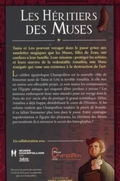 Les Héritiers des Muses. Mission Champollion !, Johan Heliot