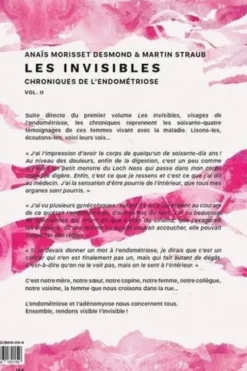 Les invisibles. Volume 2, Chroniques de l'endométriose, Anaïs Morisset Desmond