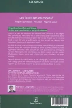 Les locations en meublé, Fabrice de Longevialle