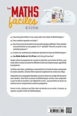 Les maths faciles. De 14 à 99 ans, Olivier Garde