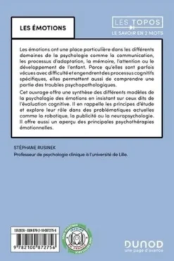 Les émotions, Stéphane Rusinek