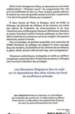 Les nouveaux seigneurs, Jean-Baptiste Forray